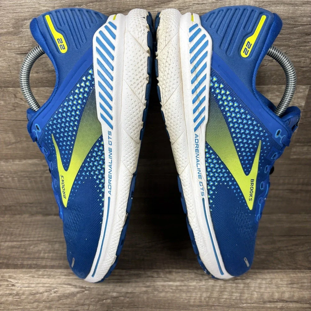 Brooks Adrenaline GTS 22 Blue Mens US Size 10.5 1103661D482 Running Shoes